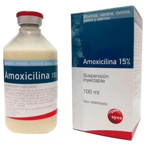 Amoxicilina 15% Frasco 100 Ml