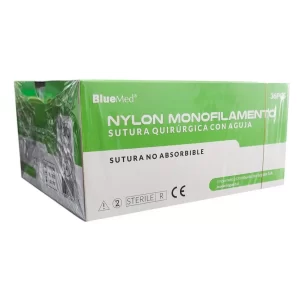 Sutura Nylon Monof 2/0 Unid 75 Cms