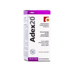 ADEX 20 FRASCO 20 ML INYECTABLE